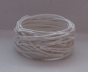 Sterling Silver Snake Chain Wide Band Nest Ring